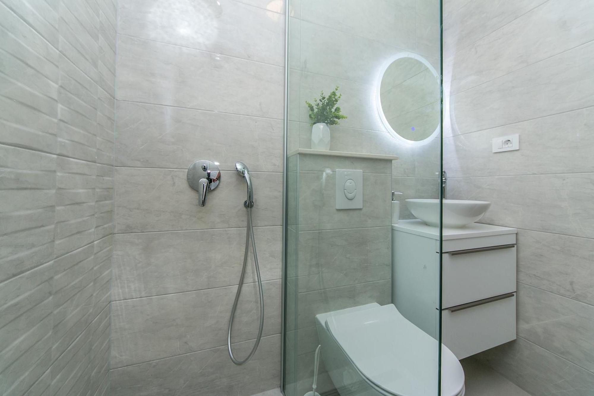 Apartments With A Parking Space Brela, Makarska - 16603 חדר תמונה